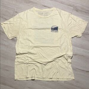 Patagonia Cream Short Sleeve Tee